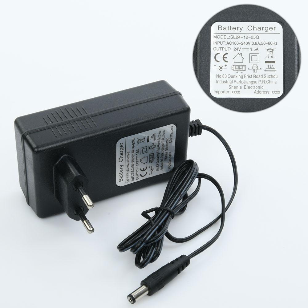 Зарядний пристрій для дитячих електромобілів 12V 1500mA