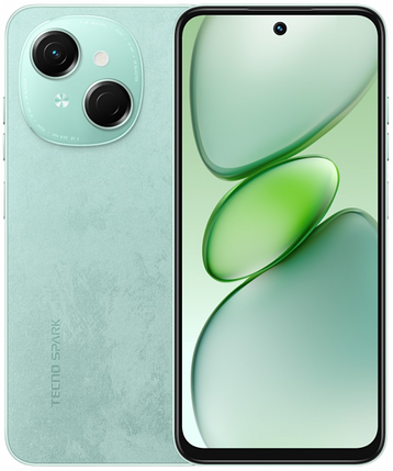 Смартфон Tecno Spark Go1 (KL4) 4/64Gb Magic Skeen Green (4894947050084) UA UCRF, фото 1