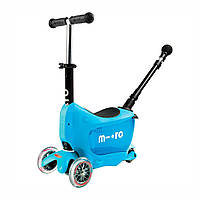 Самокат Micro серії Mini2go Deluxe Plus - Блакитний