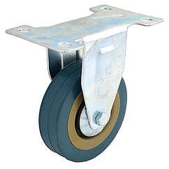 Ролик меблевий d75 гумовий направлений