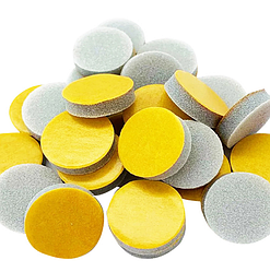 Комплект змінних бафів для педикюрного диска Nisima Ø 25 мм (25 шт.)