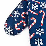 Чоловічок для малят з начосом з зображенням різдвяних льодяників Candy, фото 3