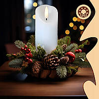 12x свічки-вкладиші на батарейки для вічних вогнів з ефектом полум'я Led 12,5см