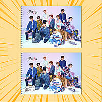 Альбом А4 для малювання 48 л. 150 гр.м² K-pop Stray Kids