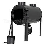 Піч буржуйка Екожар Про 203 з вбудованим вентилятором, фото 4