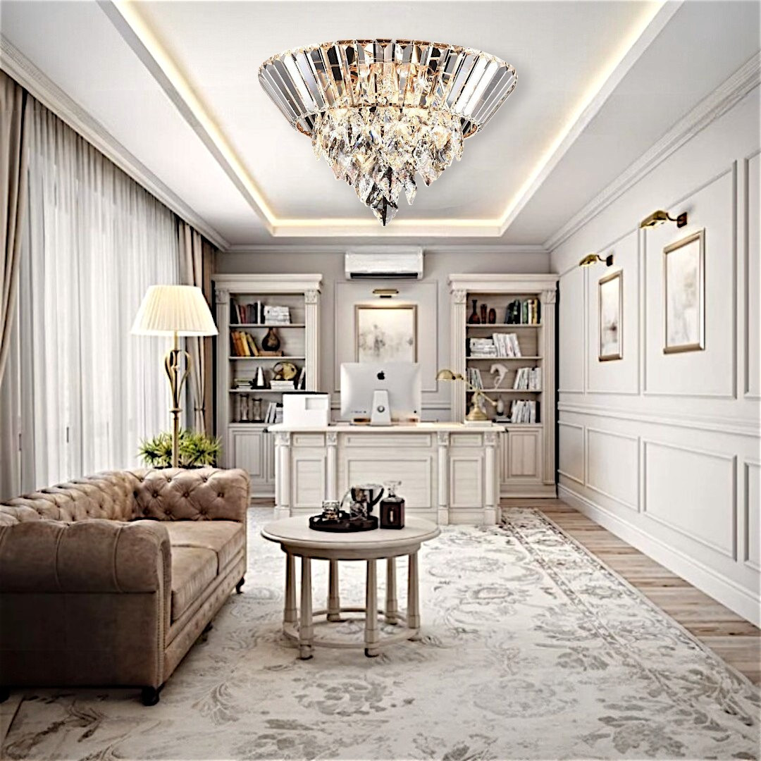 Люстра кришталева SR-E1723/5+4 FG, фото 1