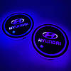 Світлодіодне інтелектуальне підсвічування підсклянника з логотипом HYUNDAI (Хюндай) RGB, фото 8