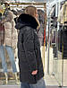 Пуховик жіночий ZLLY 9030 Чорний, фото 5