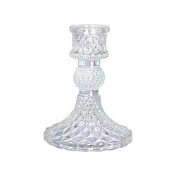 Підсвічник скляний Crystal свічник (133-019)