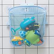 Органайзер для ванної кімнати Ведмідь. Розмір 39х35 см. Блакитний колір