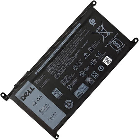 Оригінальна акумуляторна батарея до ноутбука Dell Chromebook 11 3180 3189 5190 3181 2-in-1 - 51KD7, фото 1