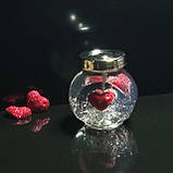 Гелева свічка Чародійка бочонок сердечка (НАБІР 2 свічки), фото 2