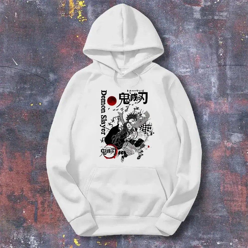 Худі аніме «Клинок, що розсікає демонів» Demon Slayer
