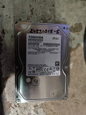 Жорсткий диск Вінчестер HDD 1 Tb / Тб Toshiba DT01ACA100 3.5" SATA3 No 24231015, фото 1