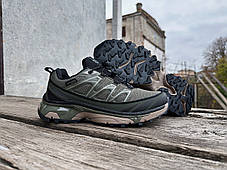 Чоловічі термо кросівки Salomon XT-6 Gore-Tex Khaki хакі водонепроникні, фото 3