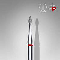 Фреза алмазна Крапля STALEKS PRO 1.6 мм червоний FA40R016/4K