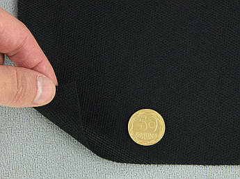 Автотканина стельова ZEUS-158-bo чорна, без основи для перетяжки пластикових деталей, шир 1.70 м Туреччина