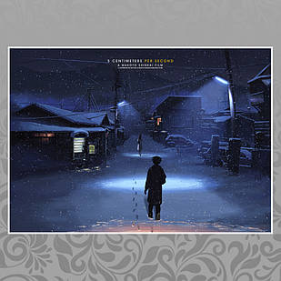 Плакат A4 Аніме 5 Centimeters Per Second 06