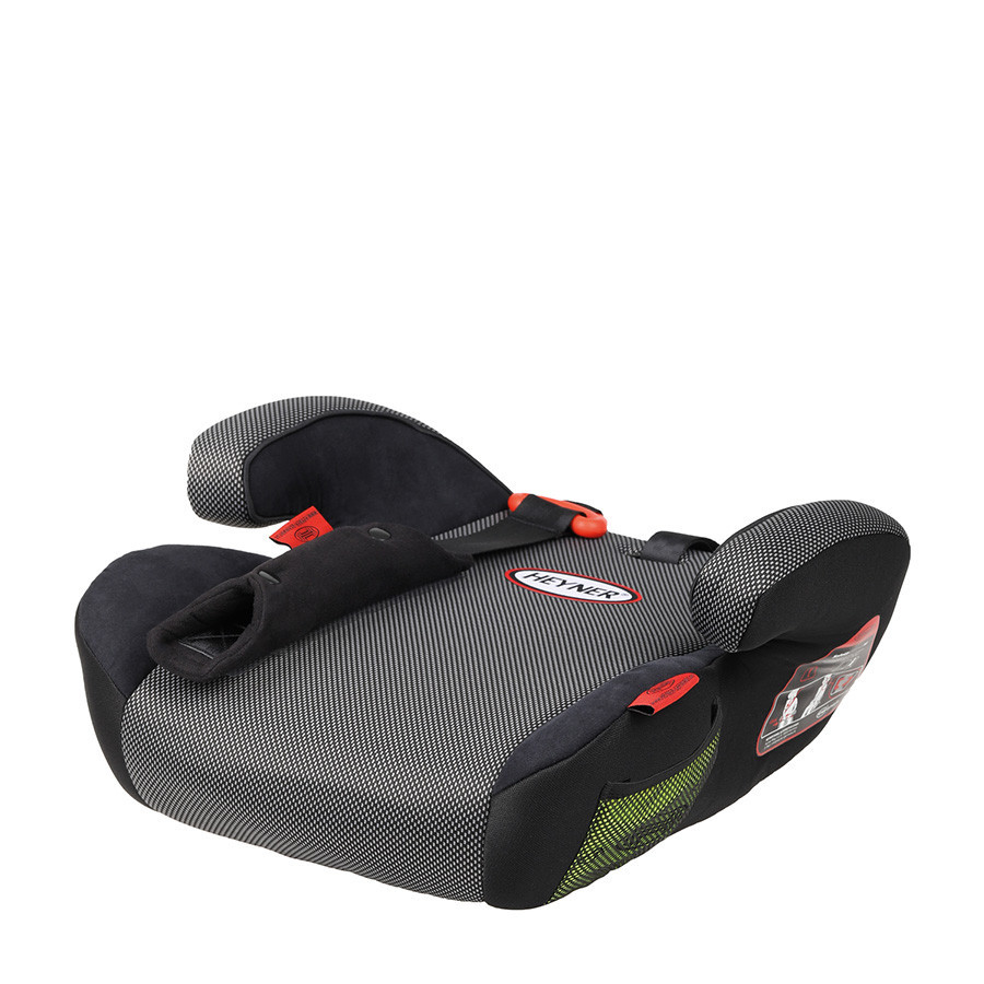 Автокрісло для хлопчика бустер "SafeUp M", Heyner, 15-36kg, 4-12років, Чорний
