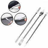 Набір із 3 лопаток шпателей двосторонніх для розкриття корпусів, медичні, фото 4