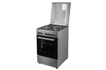 Плита комбінована LIBERTON LGC-2451X конфорок 3, електроконфорок 1, духовка електрична 52л, 2,8кВт