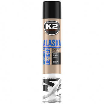 Розморожувач скла K2 ALASKA, 750 мл Аерозоль