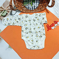 Боді довгий рукав утеплений для новонародженого