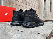Чоловічі зимові кросівки напівчеревики з хутром Xtep Retro Shoes 977419370007 водонепроникні, фото 6