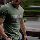 Футболка з принтом COURAGE, фото 2