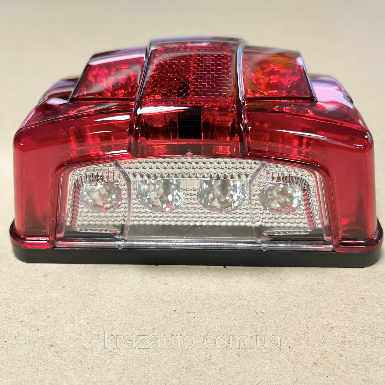 Ліхтар підсвічування номерного знака + габарит LED 12-24В(червоний) 000003431, фото 1