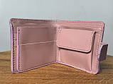 Шкіряний гаманець з тисненим орнаментом ручної роботи, фото 5