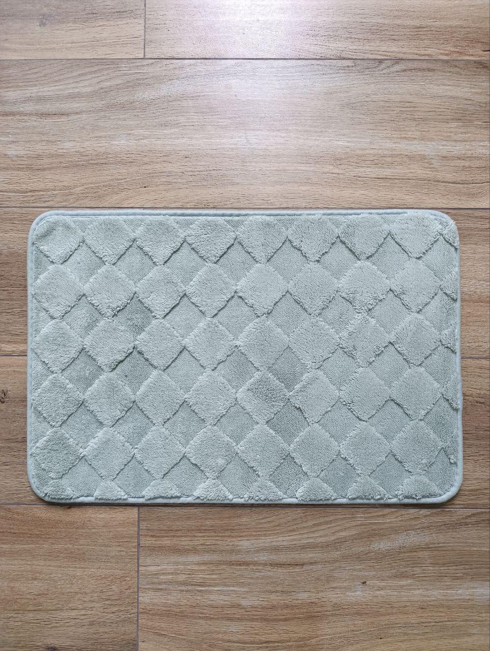 Килим з тисненням 40*60см колір оливка, фото 1