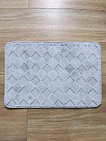 Килим з тисненням 40*60см сірий