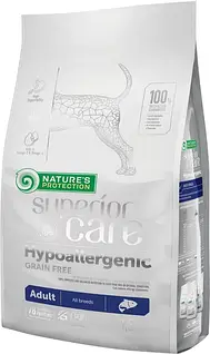 Сухий корм для собак Nature's Protection Superior Care Hypoallergenic Grain Free Adult All Breeds 1.5 кг
