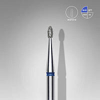 Фреза алмазна Закруглена брунька STALEKS PRO 1.6 мм синій FA50B016/3.4K