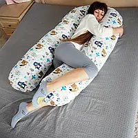 Подушка для вагітних U-подібна Лісові звірята