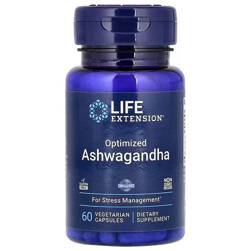 Вітаміни Life Extension Optimized Ashwagandha (60 капсул.)