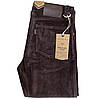Джинси вельветові на флісі Dalas Corduroy Thermal Jeans  Brown, фото 7