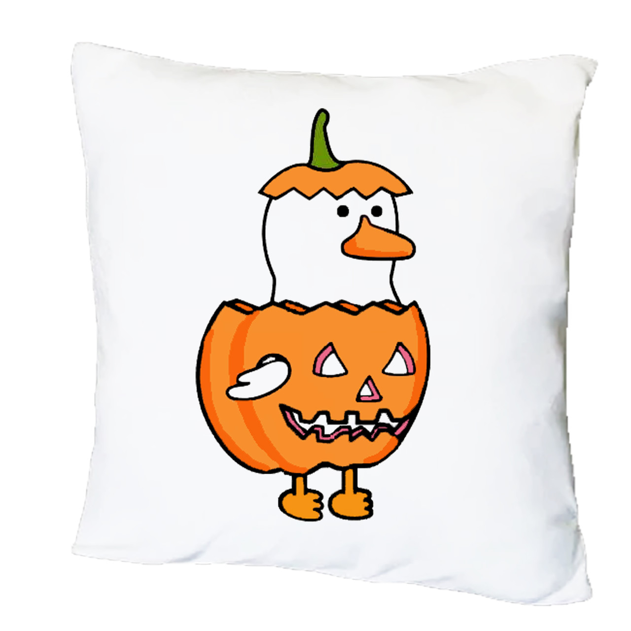Подушка з друком "Duck helloween" (21015)