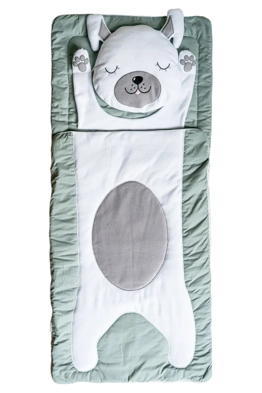 Дитячий спальний мішок у формі тварини "Зайчик" Сірий