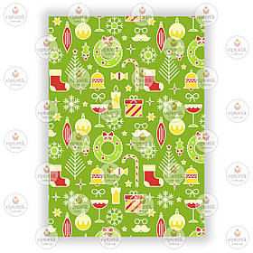 Друк їстівного фото — Шокотрансфер — Новий рік No6