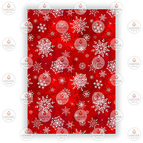 Друк їстівного фото — Шокотрансфер — Новий рік No3