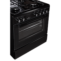 Плита комбінована LIBERTON LGC-2462B конфорок 4, духовка електрична 60л, 2,2кВт, чорний, фото 3