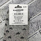 Шкарпетки жіночі середні зимові вовняні з махрою та гумкою з ангори р.36-40 Олень та кіт KARDESLER 30032857, фото 6