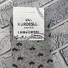 Шкарпетки жіночі середні зимові вовняні з махрою та гумкою з ангори р.36-40 Олень та кіт KARDESLER 30032857, фото 5