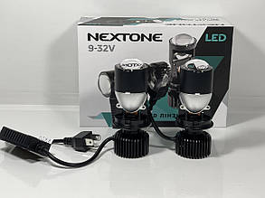 Міні led лінзи h4 Nextone NL-01  8600 lm 35 W 6000k 9-32v комплект
