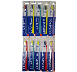 Зубна щітка CURAPROX 3960 Super Soft d 0.10 mm супер м'яка Оригінал. Колір світло-блакитний