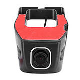 Відеореєстратор автомобільний Н2-8008 Wi-Fi Full НD з додатком прихований на лобове скло, фото 2