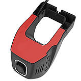 Відеореєстратор автомобільний Н2-8008 Wi-Fi Full НD з додатком прихований на лобове скло, фото 6