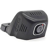 Відеореєстратор автомобільний Н2-8008 Wi-Fi Full НD з додатком прихований на лобове скло, фото 9